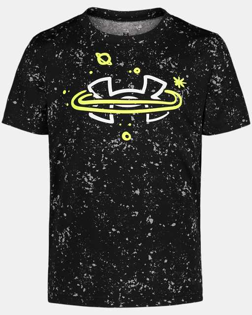 Little Boys' UA Space Logo Glow T-Shirt